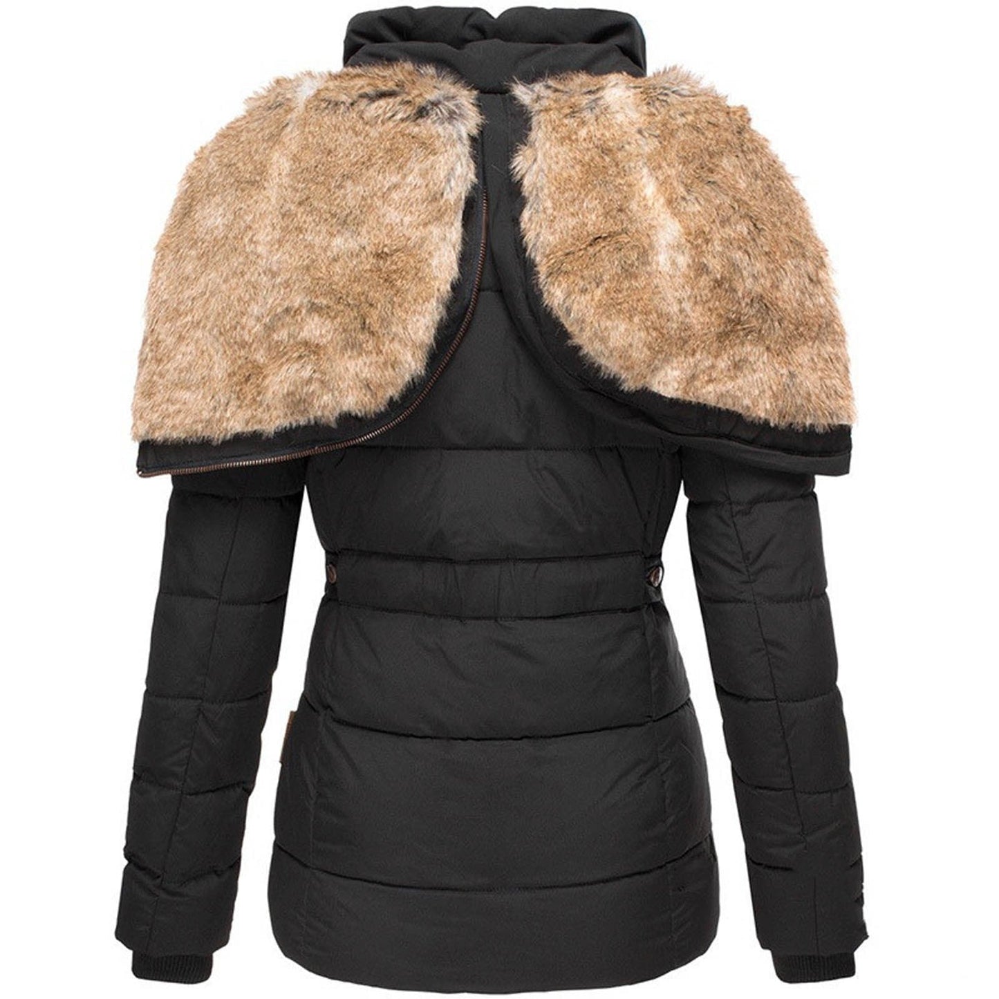SnowVelvet - Soft Faux Fur Fashion Jacket