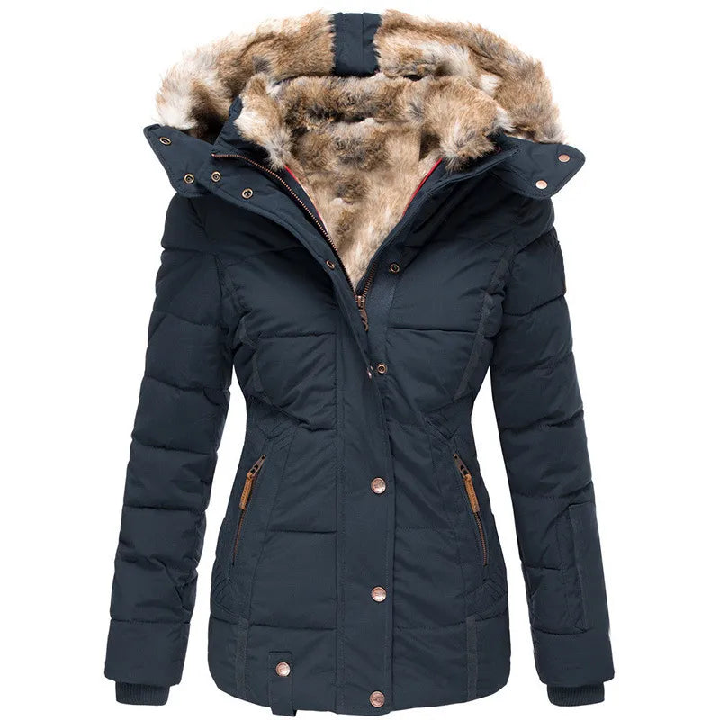 SnowVelvet - Soft Faux Fur Fashion Jacket