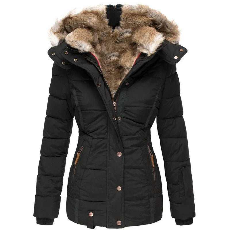 SnowVelvet - Soft Faux Fur Fashion Jacket