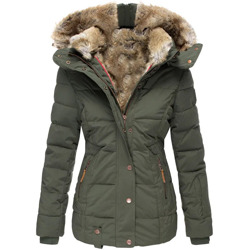 SnowVelvet - Soft Faux Fur Fashion Jacket