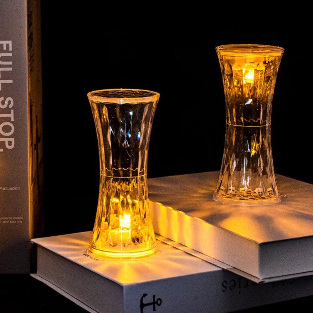 DazzleLite - Luxury Diamond-Shaped LED Reading Lamp
