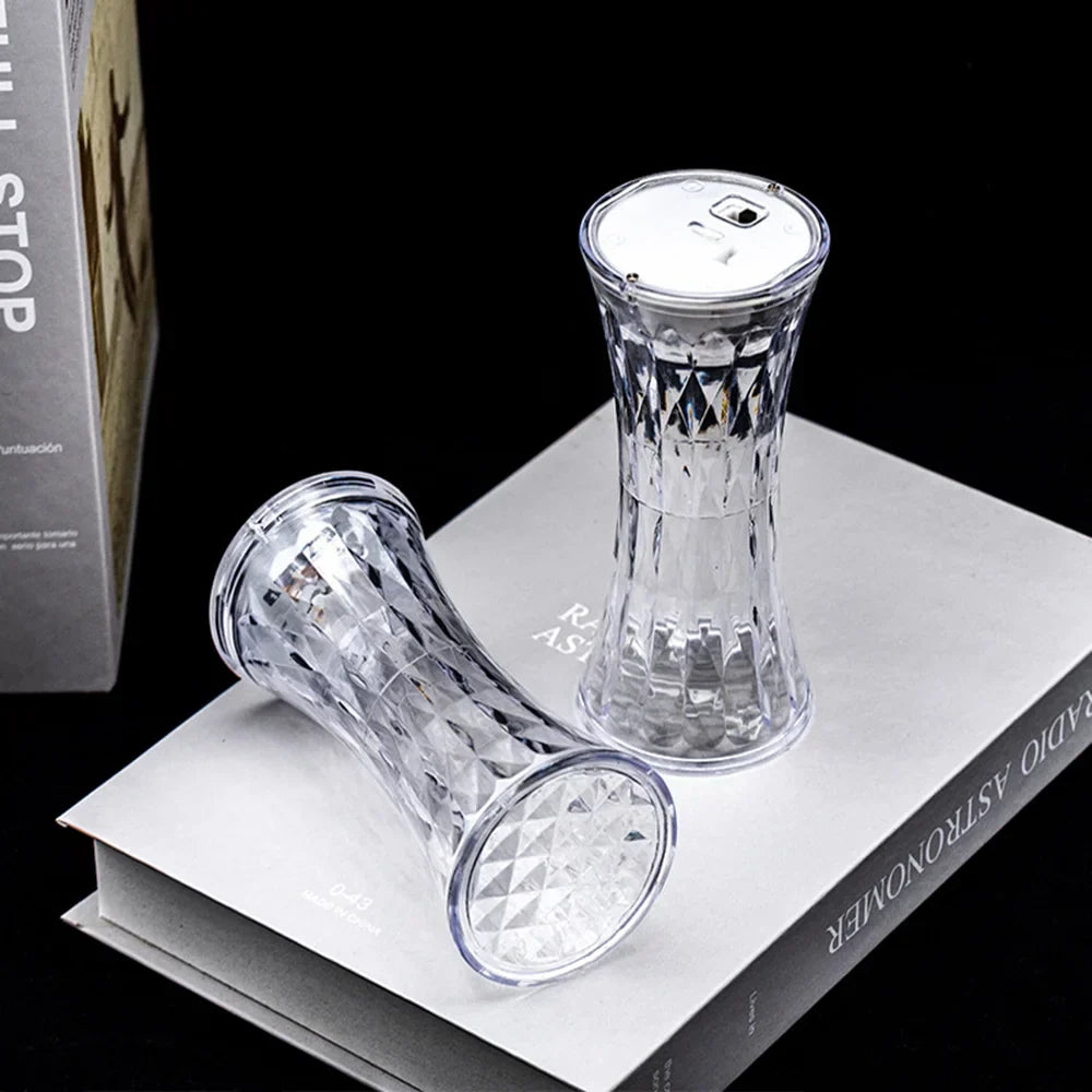 DazzleLite - Luxury Diamond-Shaped LED Reading Lamp