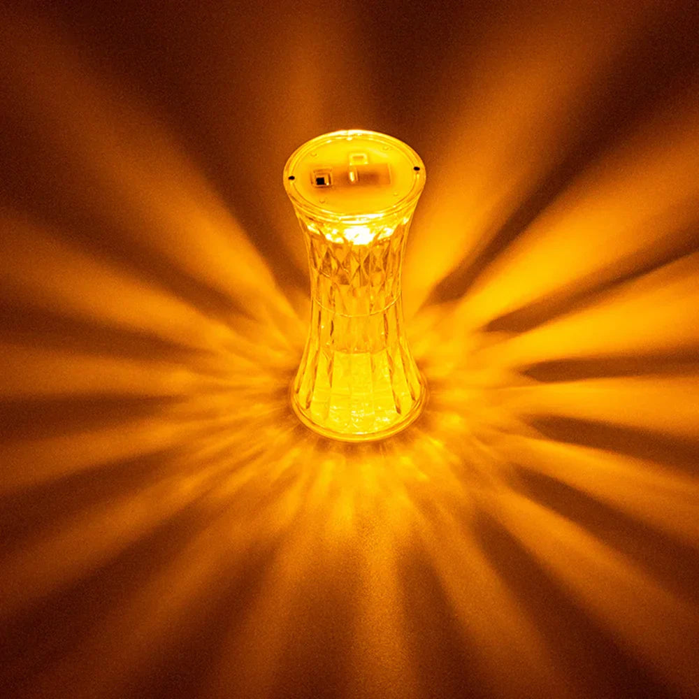 DazzleLite - Luxury Diamond-Shaped LED Reading Lamp