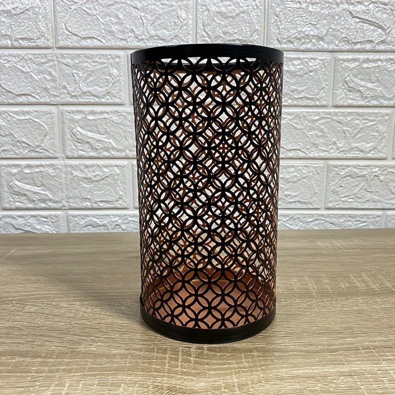 StylishFlame - 3-teilige Eisenkerzenhalter