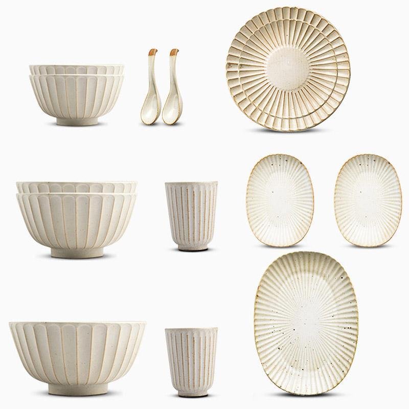 HeritageStone - 21-Piece Dinner Set with Timeless Design