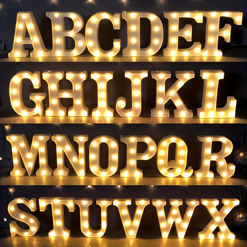 LetterGlow - Wireless LED Letter Lamp for Unique Style