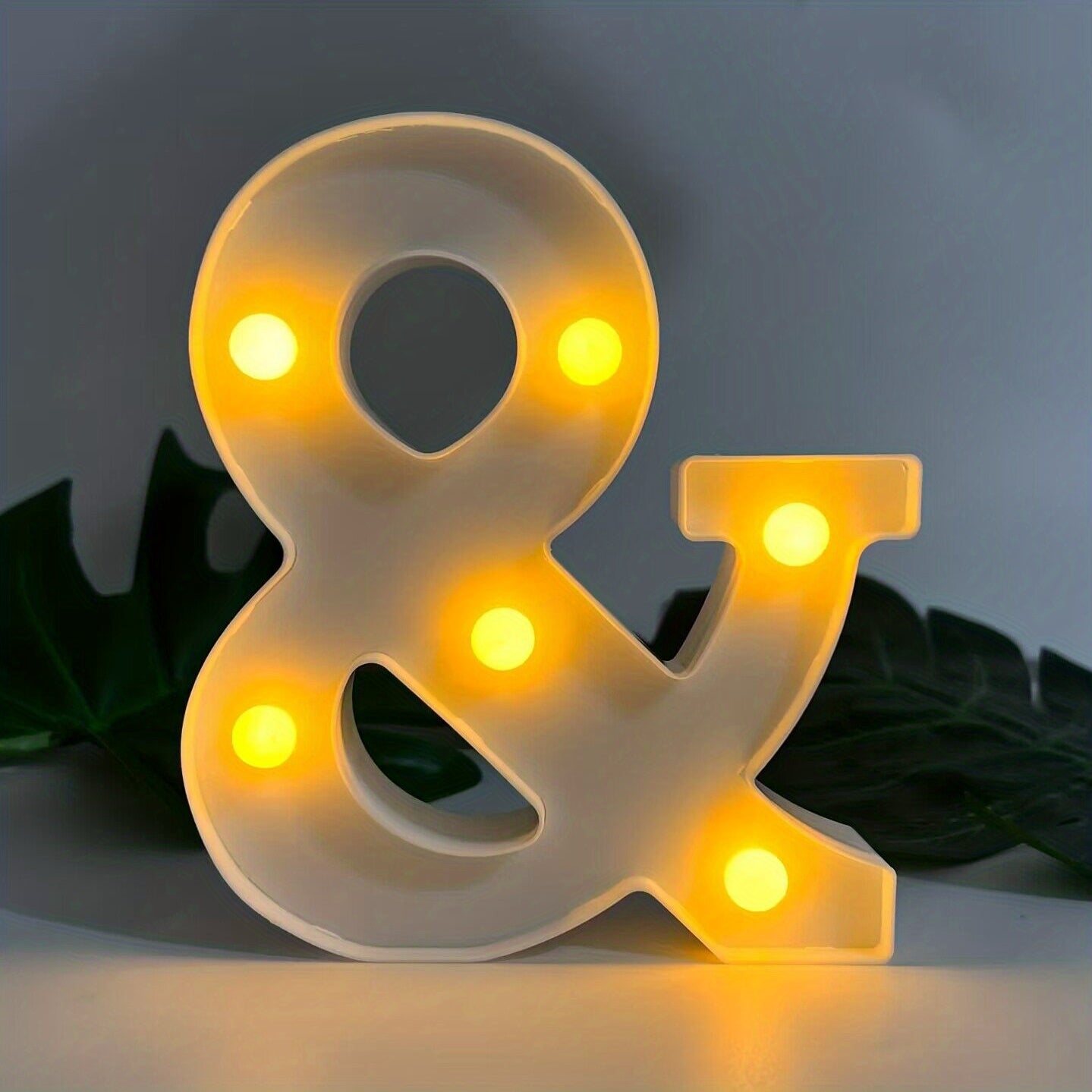 LetterGlow - Wireless LED Letter Lamp for Unique Style