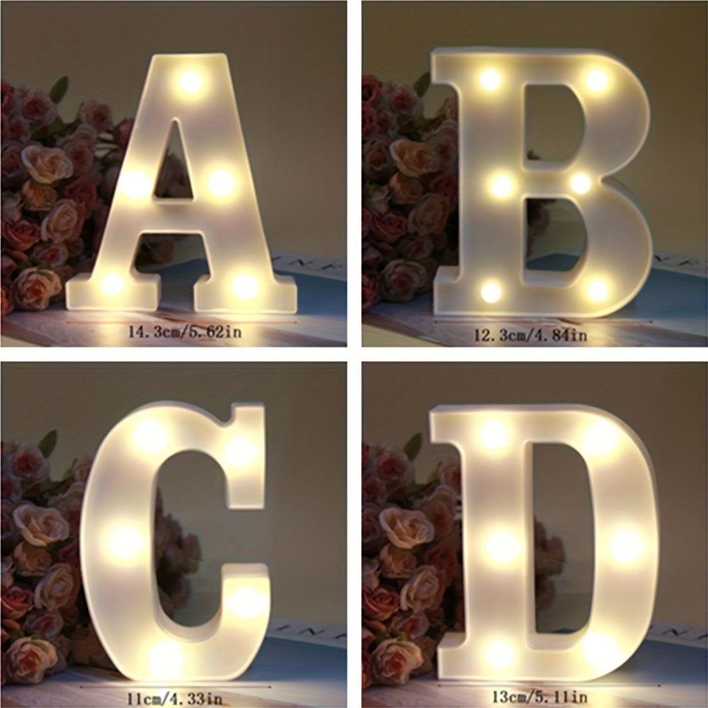 LetterGlow - Wireless LED Letter Lamp for Unique Style