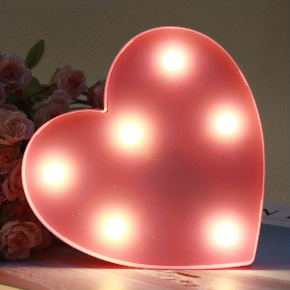 LetterGlow - Wireless LED Letter Lamp for Unique Style