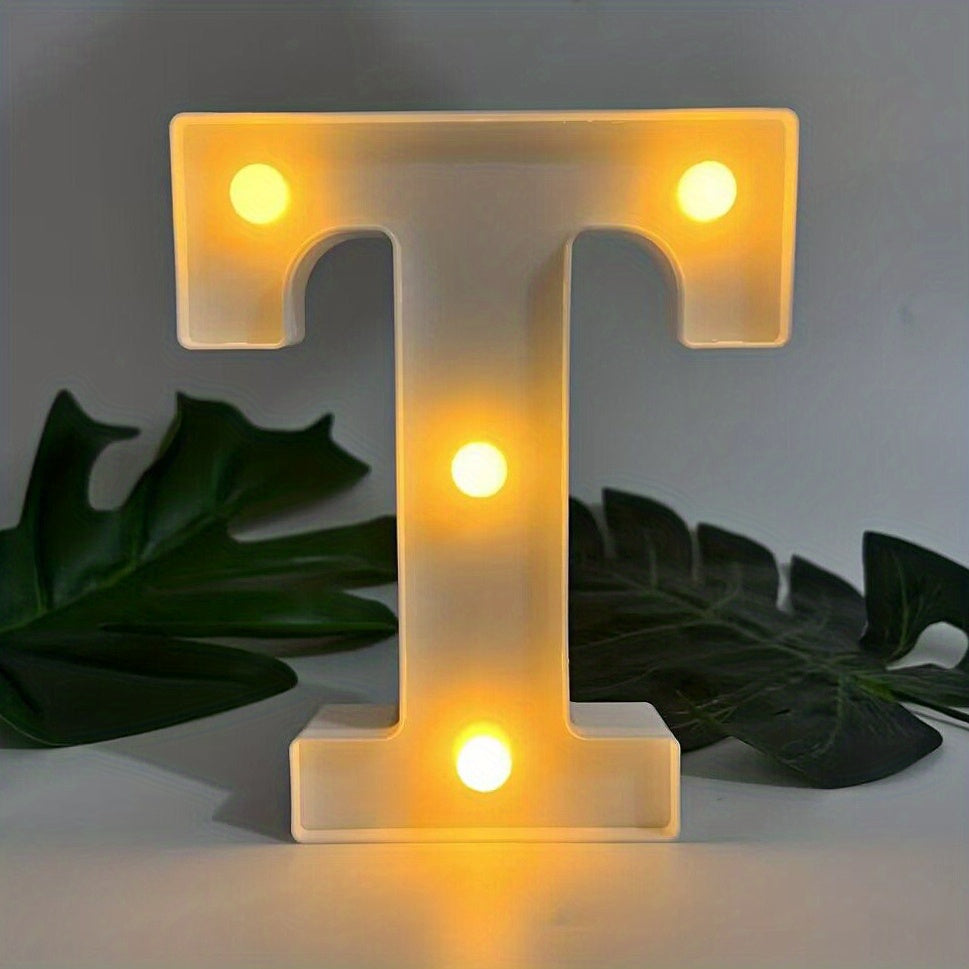 LetterGlow - Wireless LED Letter Lamp for Unique Style