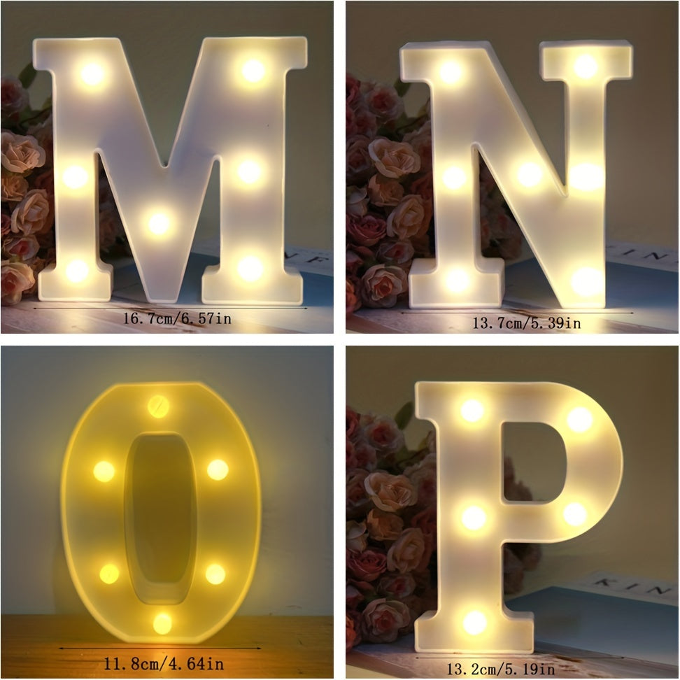 LetterGlow - Wireless LED Letter Lamp for Unique Style