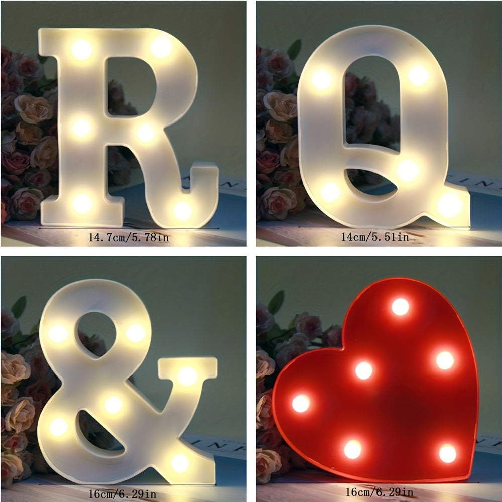 LetterGlow - Wireless LED Letter Lamp for Unique Style