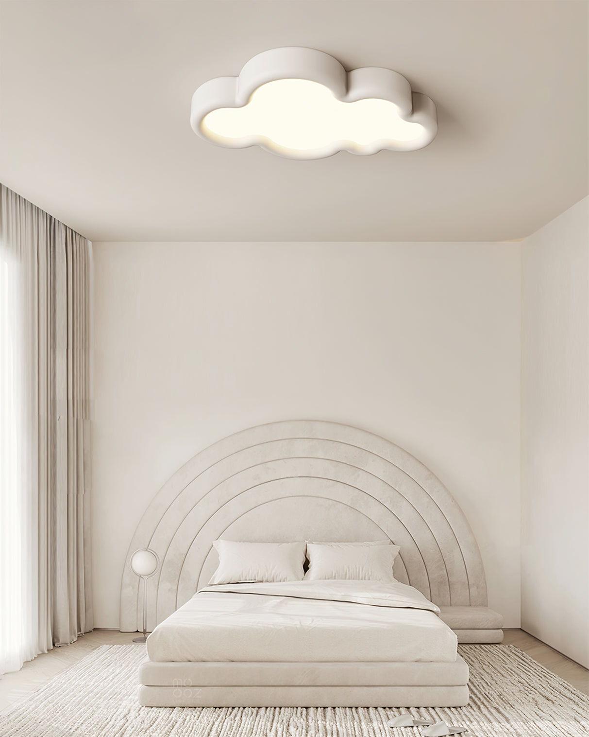 CrownLuxe - Regal Ceiling Lamp with Queen's Style and Subtle Lighting