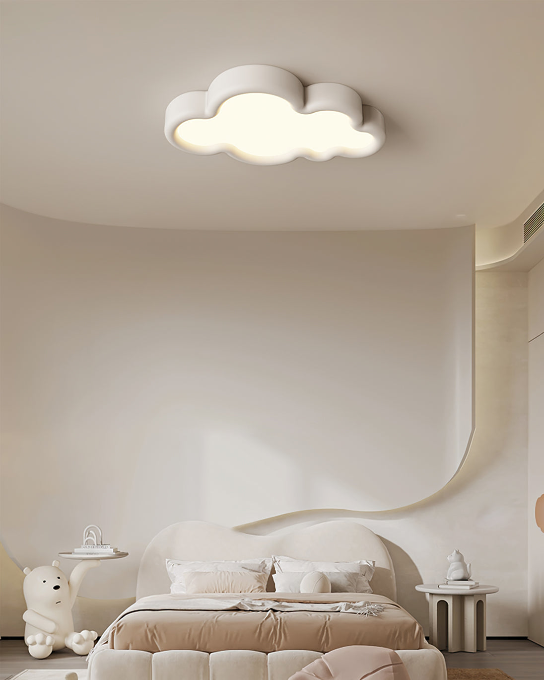 CrownLuxe - Regal Ceiling Lamp with Queen's Style and Subtle Lighting
