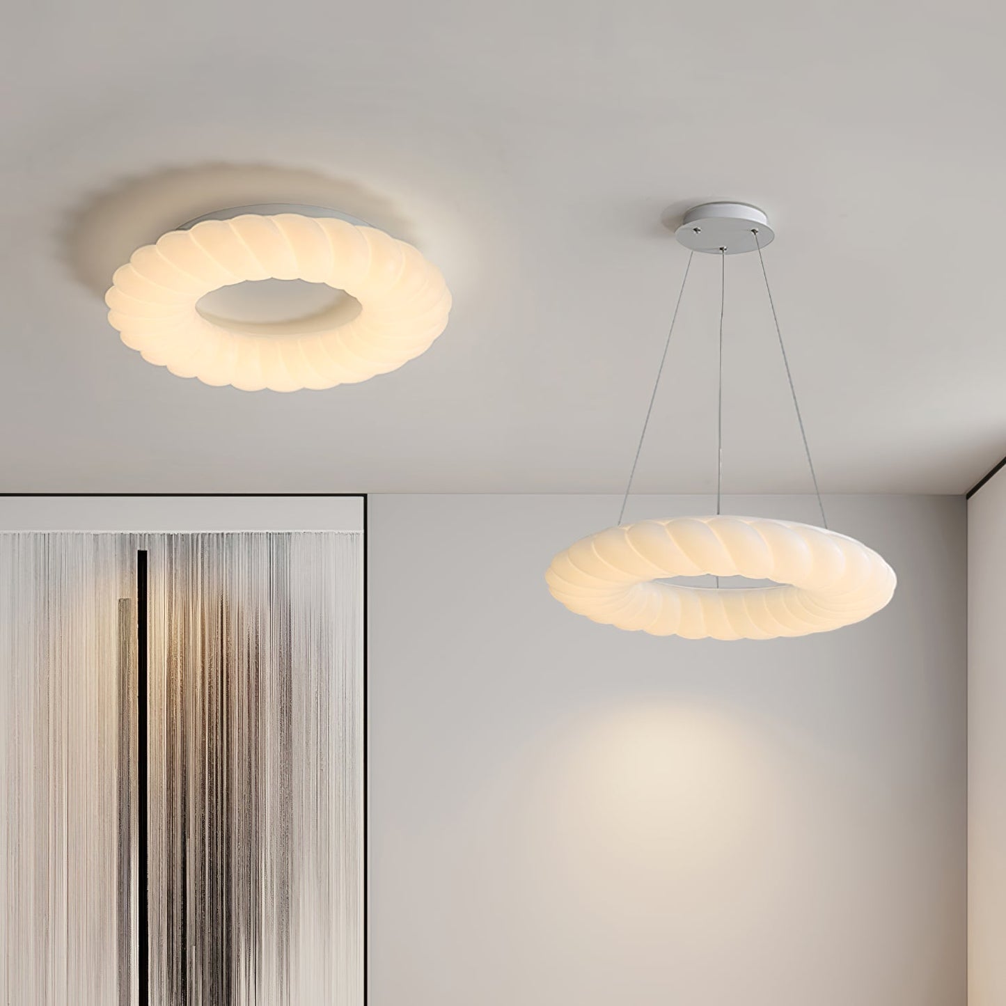CloudGlow - Ceiling Lamp with Light and Elegant Form
