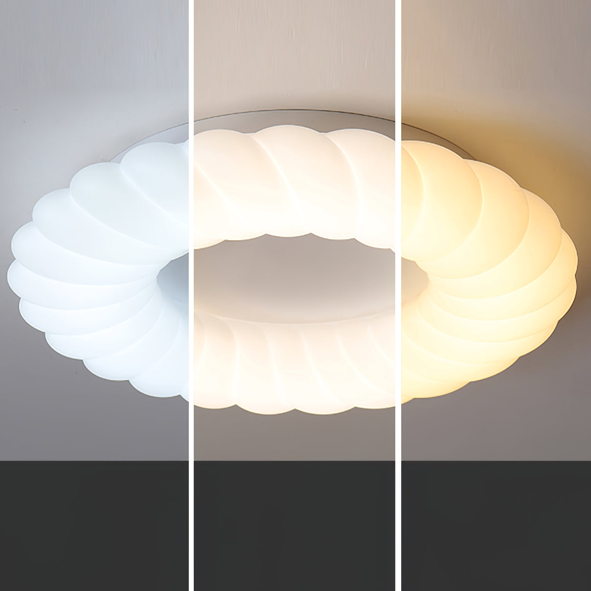 CloudGlow - Ceiling Lamp with Light and Elegant Form