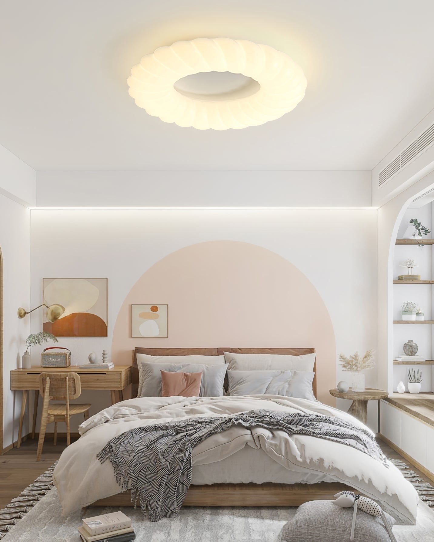 CloudGlow - Ceiling Lamp with Light and Elegant Form