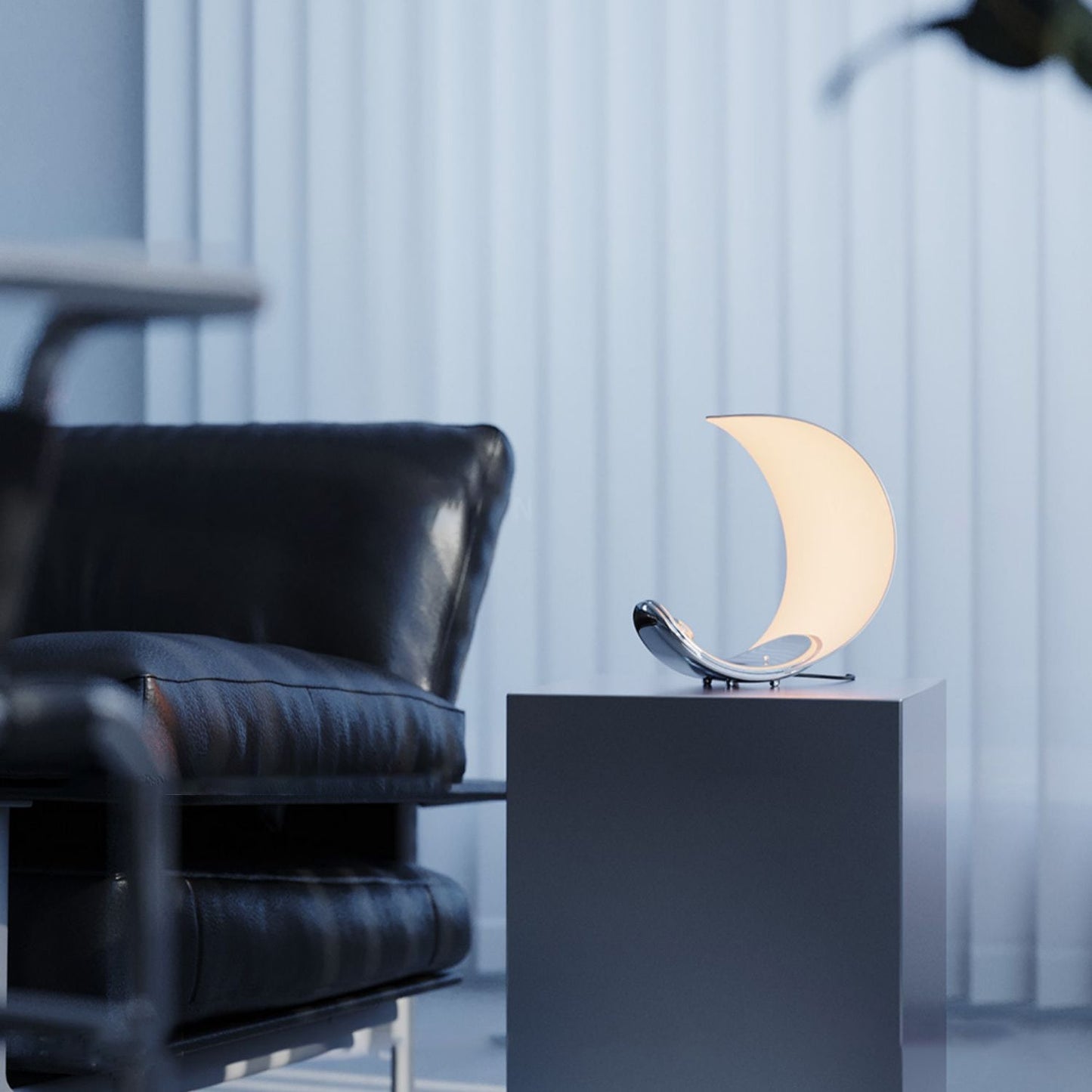 GraceGlow - Table Lamp with Elegant Swirls and Soft Glow