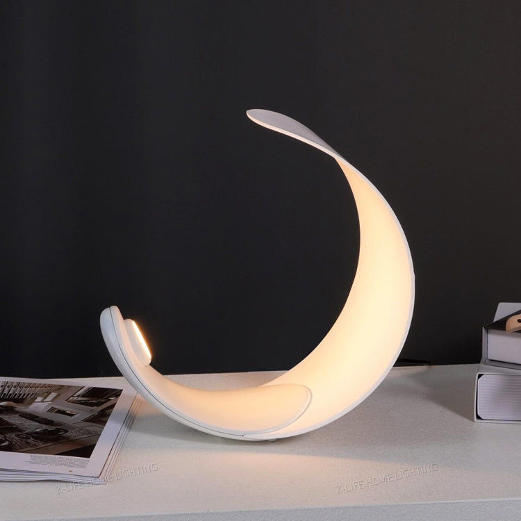 GraceGlow - Table Lamp with Elegant Swirls and Soft Glow