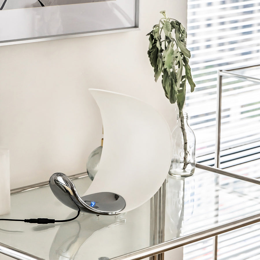 GraceGlow - Table Lamp with Elegant Swirls and Soft Glow