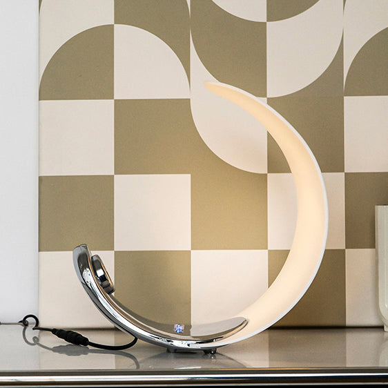 GraceGlow - Table Lamp with Elegant Swirls and Soft Glow