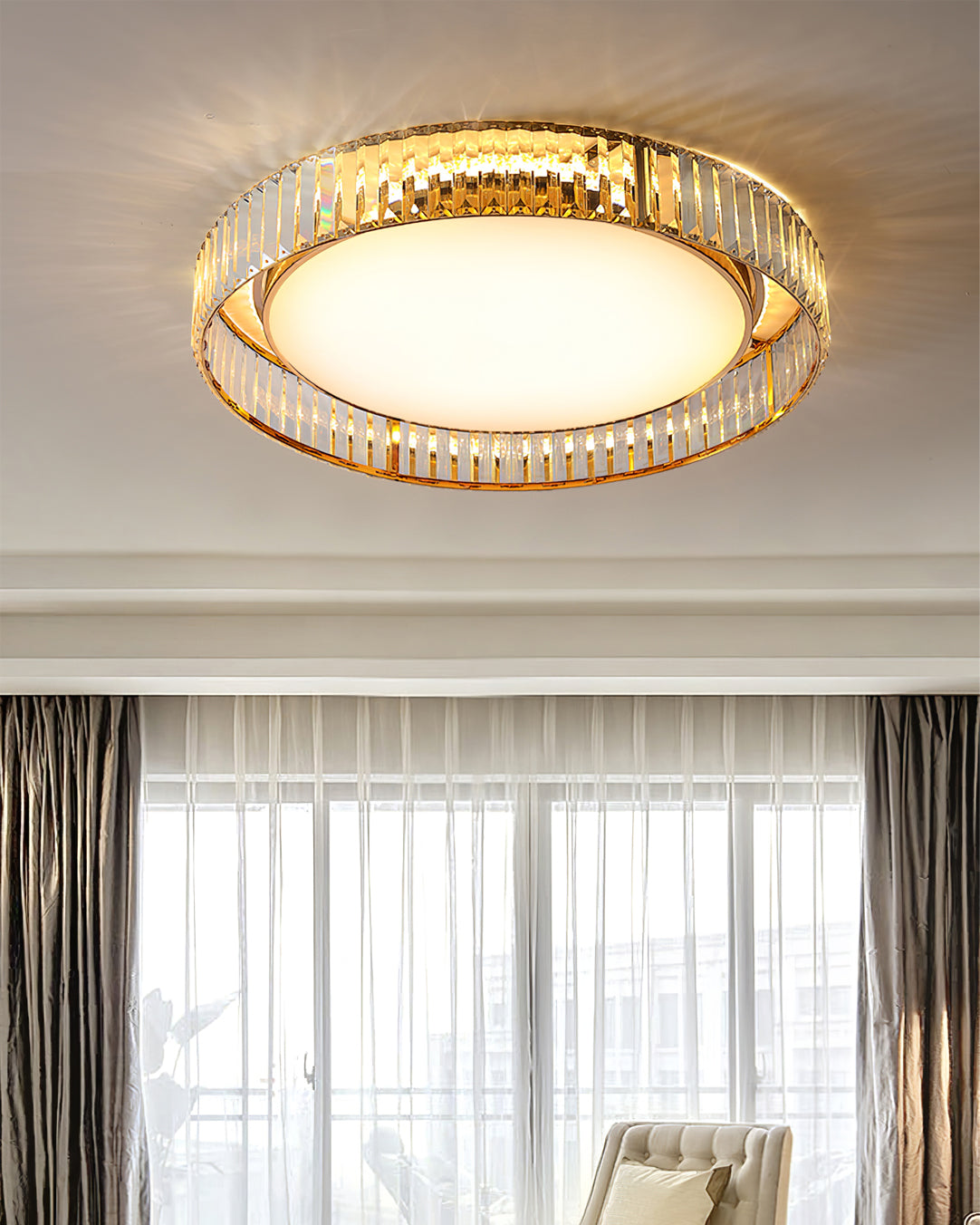 CurzonBeam - Modern Ceiling Light with Subtle Illumination