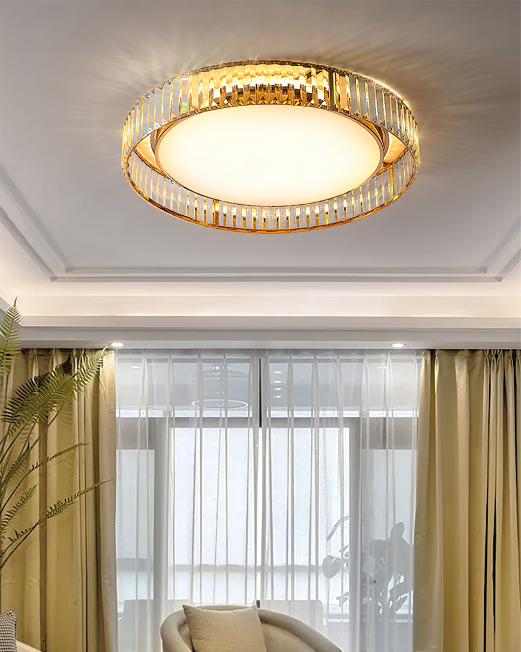 CurzonBeam - Modern Ceiling Light with Subtle Illumination