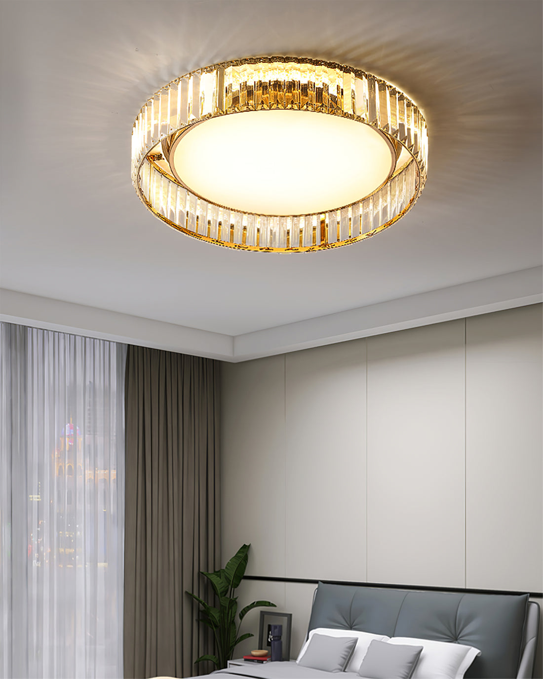 CurzonBeam - Modern Ceiling Light with Subtle Illumination
