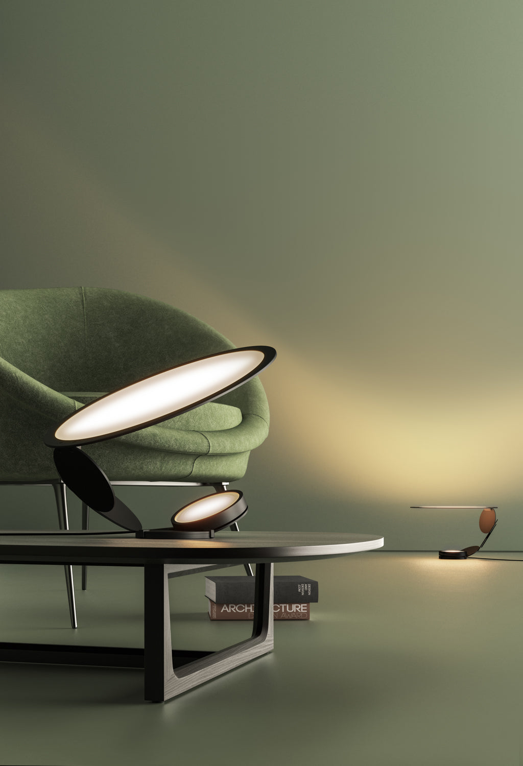 CarveGlow - Elegant Lamp with Subtle Carved Details and Soft Light