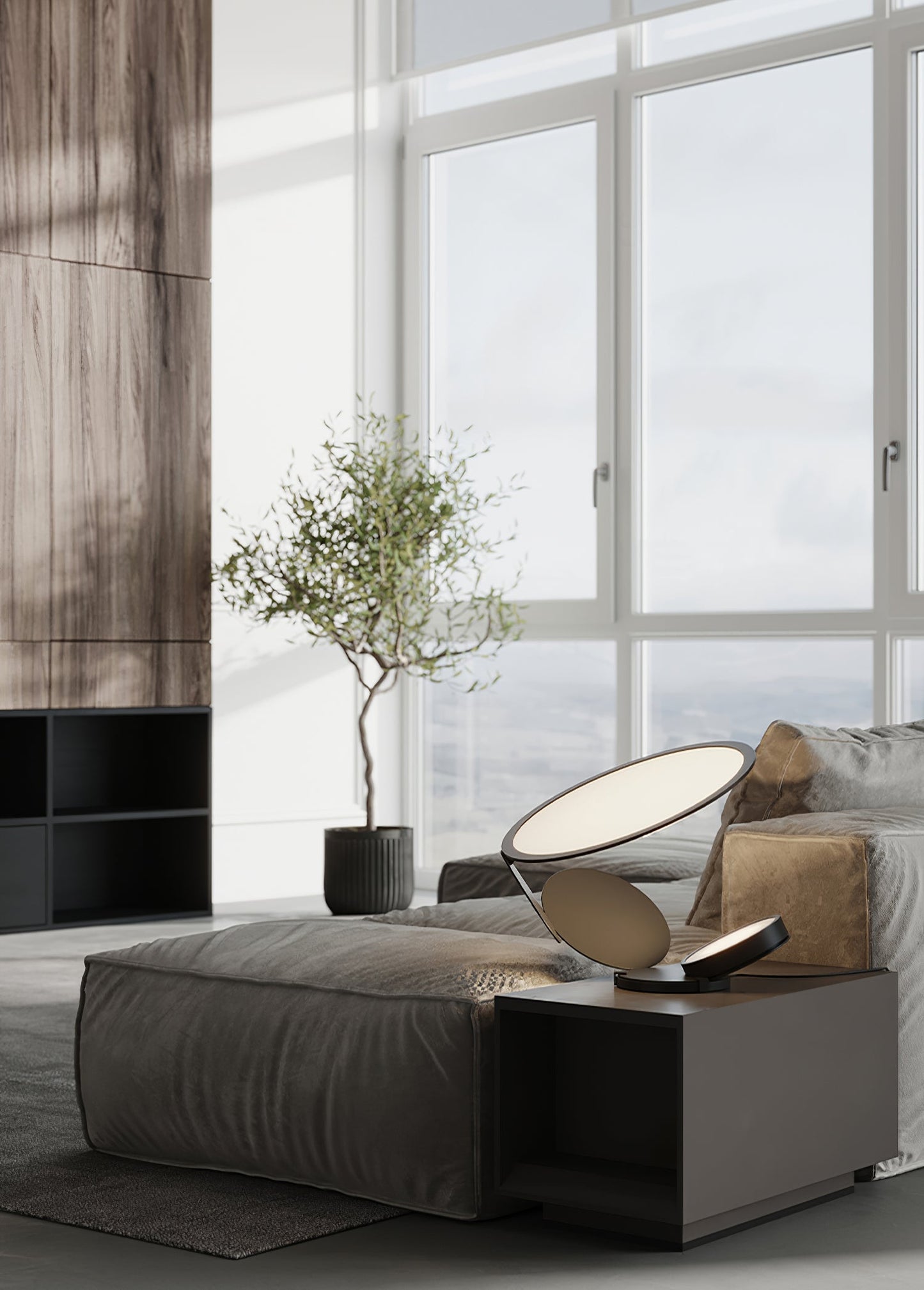 CarveGlow - Elegant Lamp with Subtle Carved Details and Soft Light