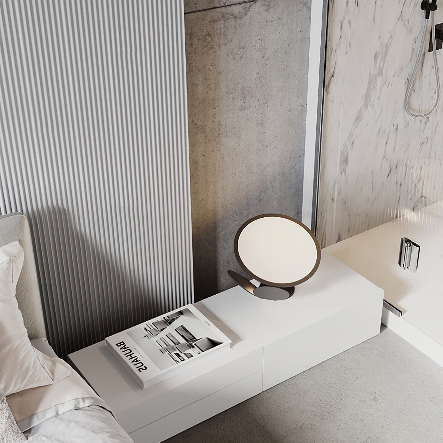 CarveGlow - Elegant Lamp with Subtle Carved Details and Soft Light