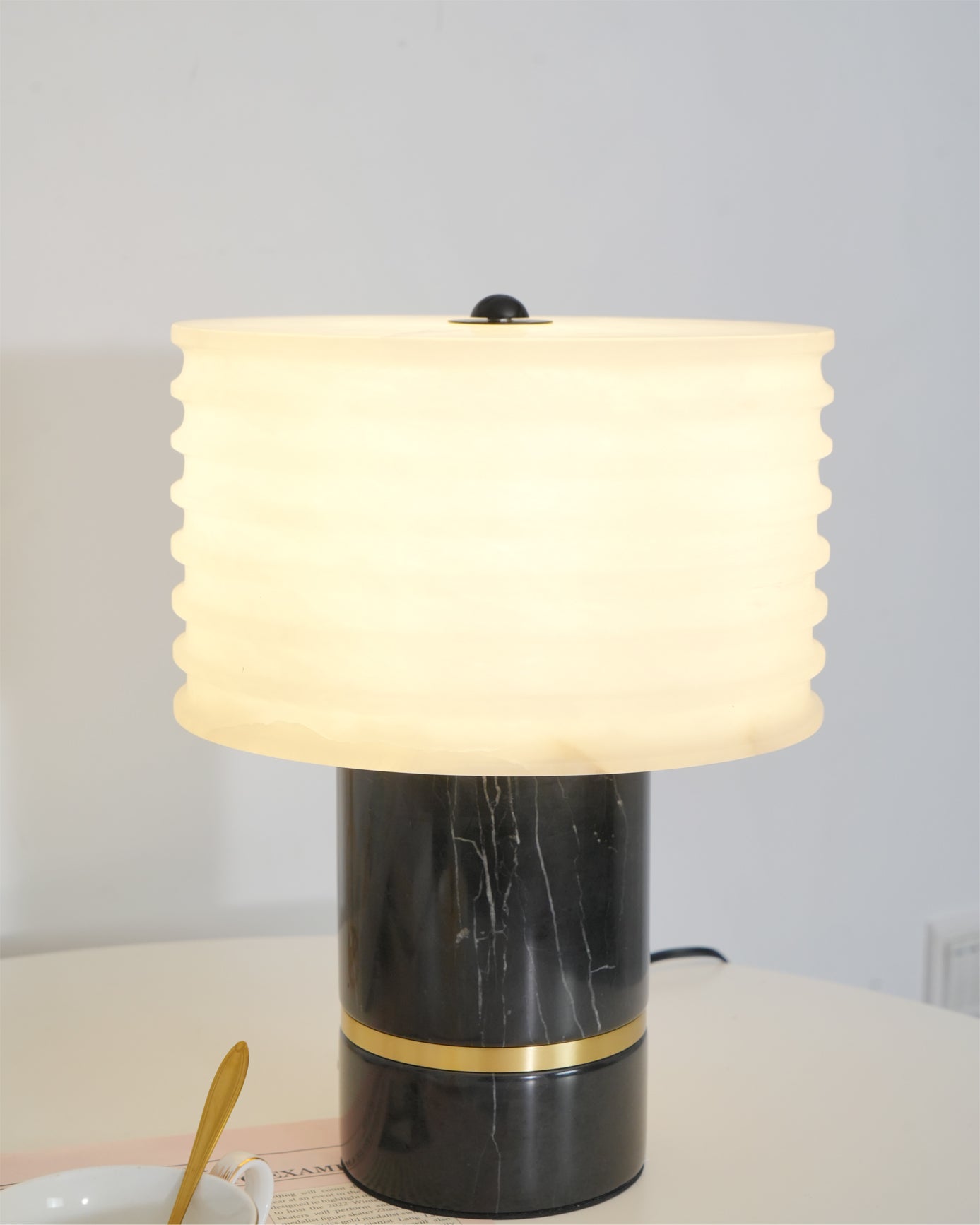 GlimmerAura - Contemporary Table Lamp