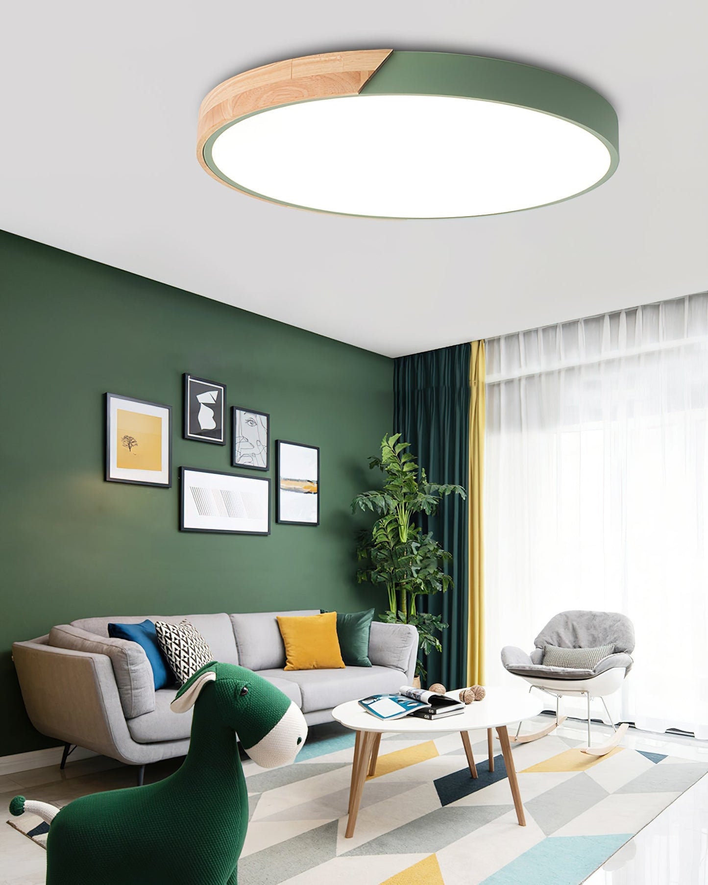 DelphiBeam - Loftlampe med sofistikeret design og blid belysning