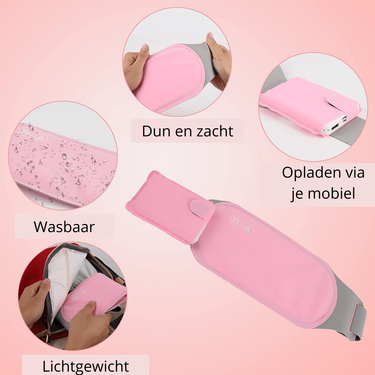 Electric Belly Heat – Electric belly heater with heat & vibration 4