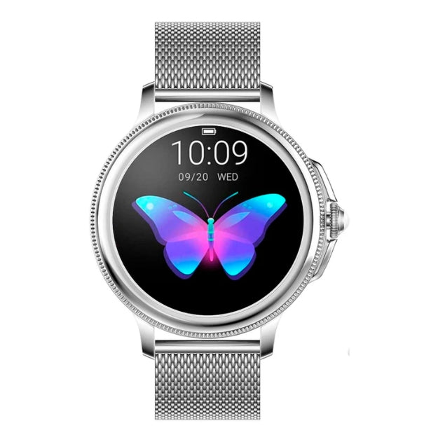 Elegant Smartwatch for Women with Health Monitoring, Customizable Style, and Bluetooth Connectivity 1