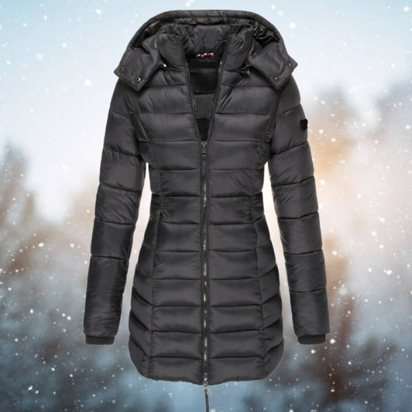 Emily | Cozy Black Puffer Jacket for Women 5