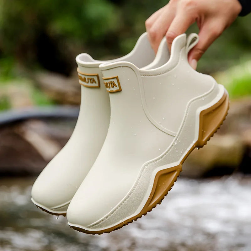 Emma | Stylish Black Waterproof Ankle Boots for Women 5