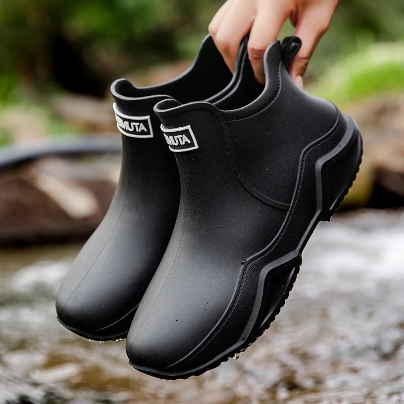 Emma | Stylish Black Waterproof Ankle Boots for Women 7