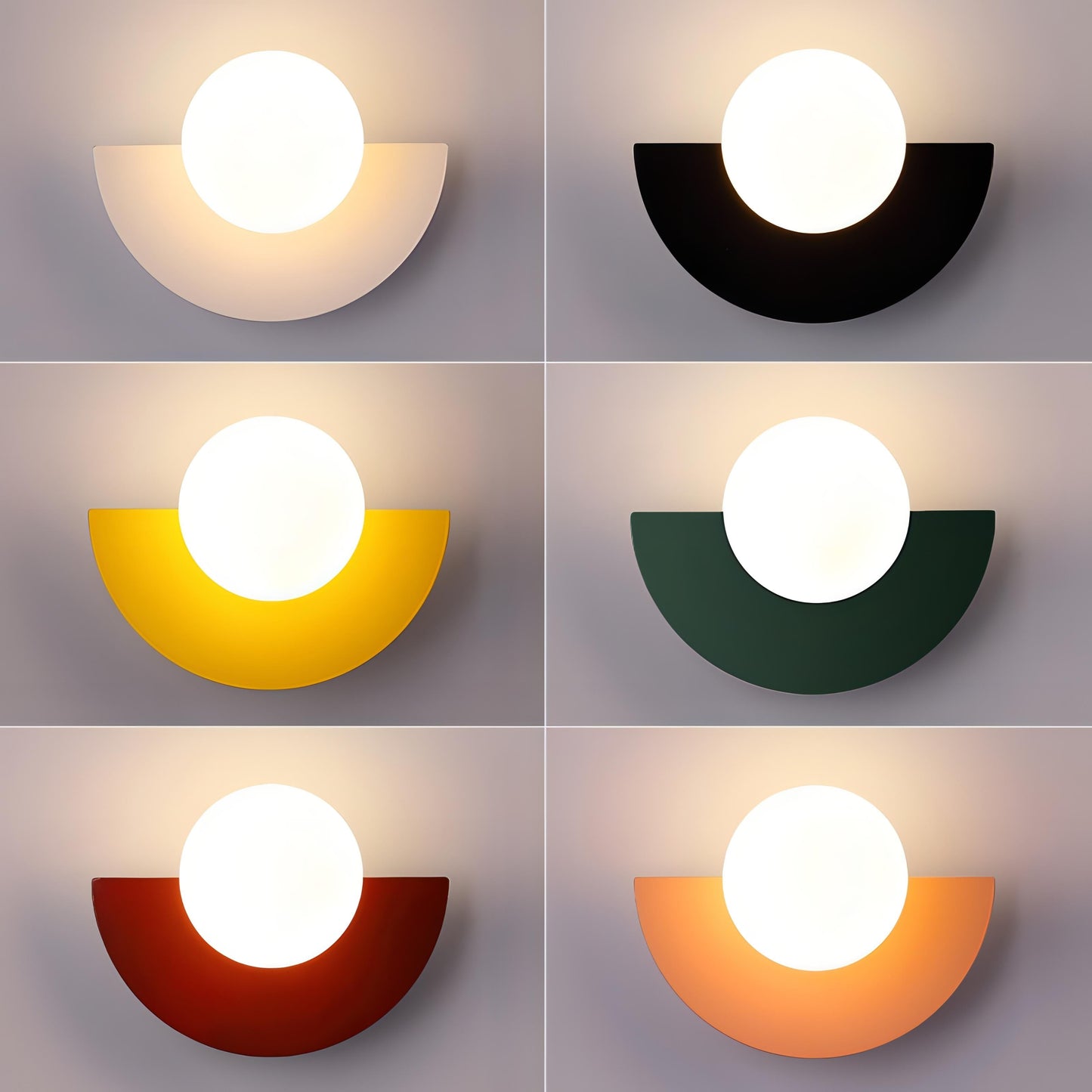 Everest - Nordic semicircular wall lamp 3