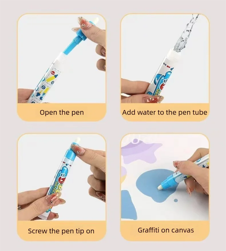 Extra Large Water Doodle Mat for Kids – Mess-Free Aqua Drawing Toy with Multiple Themes and Sizes 2