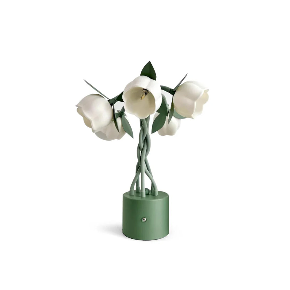 PetalAura – Lampada da Tavolo Floreale Scultorea