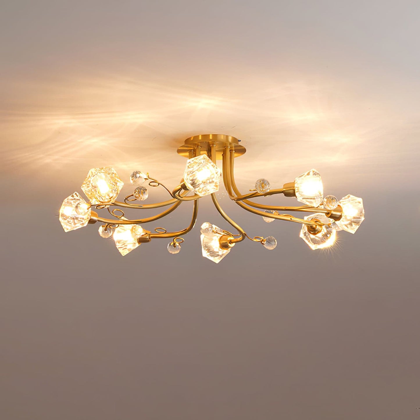 FloralBeam - Elegant Ceiling Lamp
