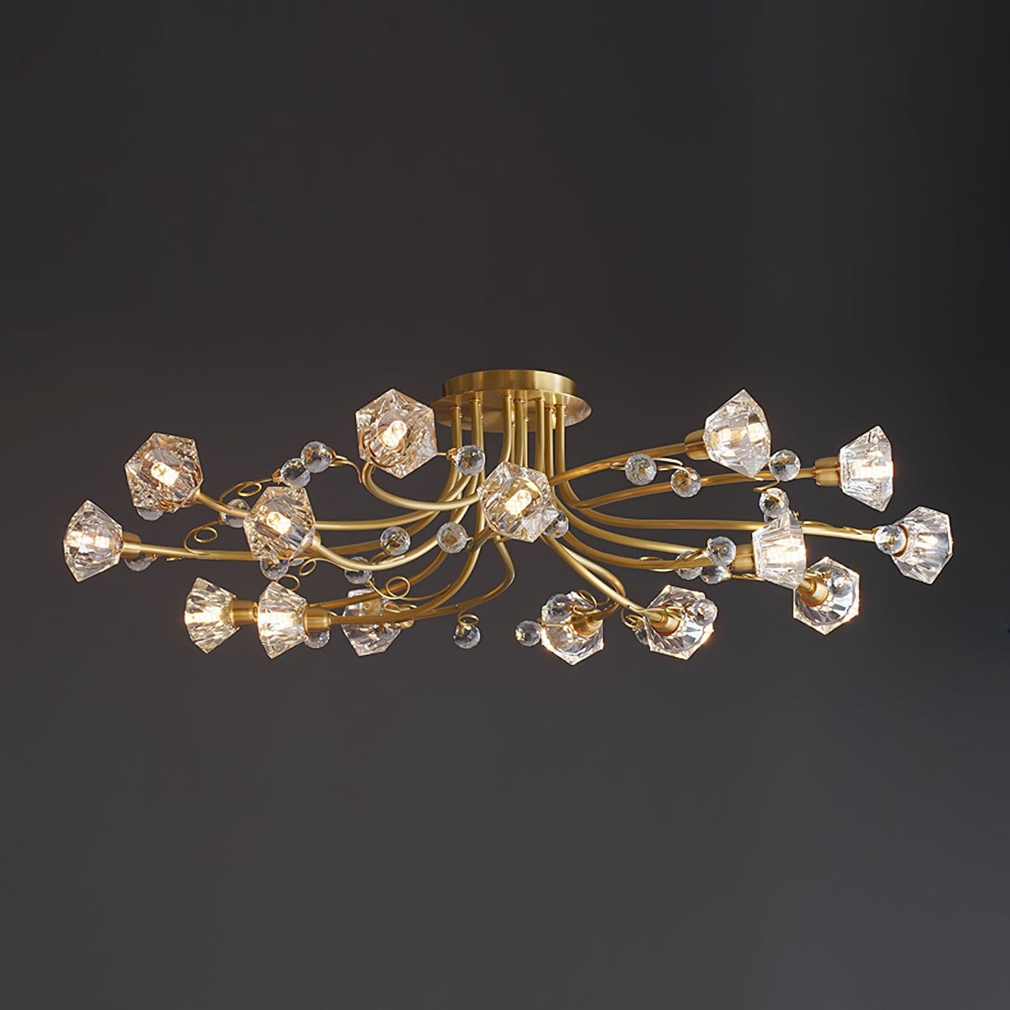 FloralBeam - Elegant Ceiling Lamp