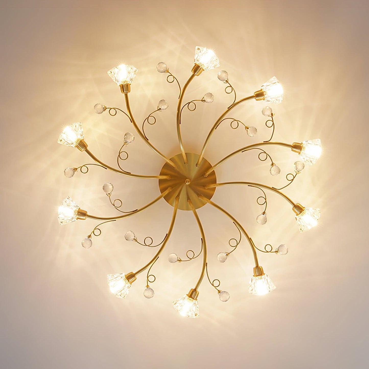 FloralBeam - Elegant Ceiling Lamp