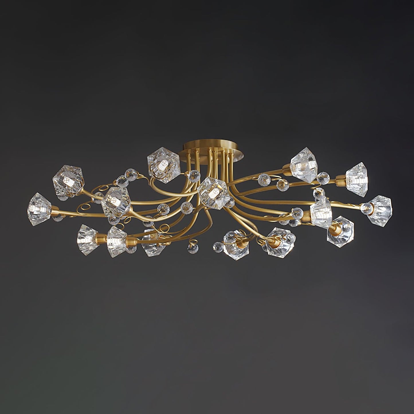 FloralBeam - Elegant Ceiling Lamp