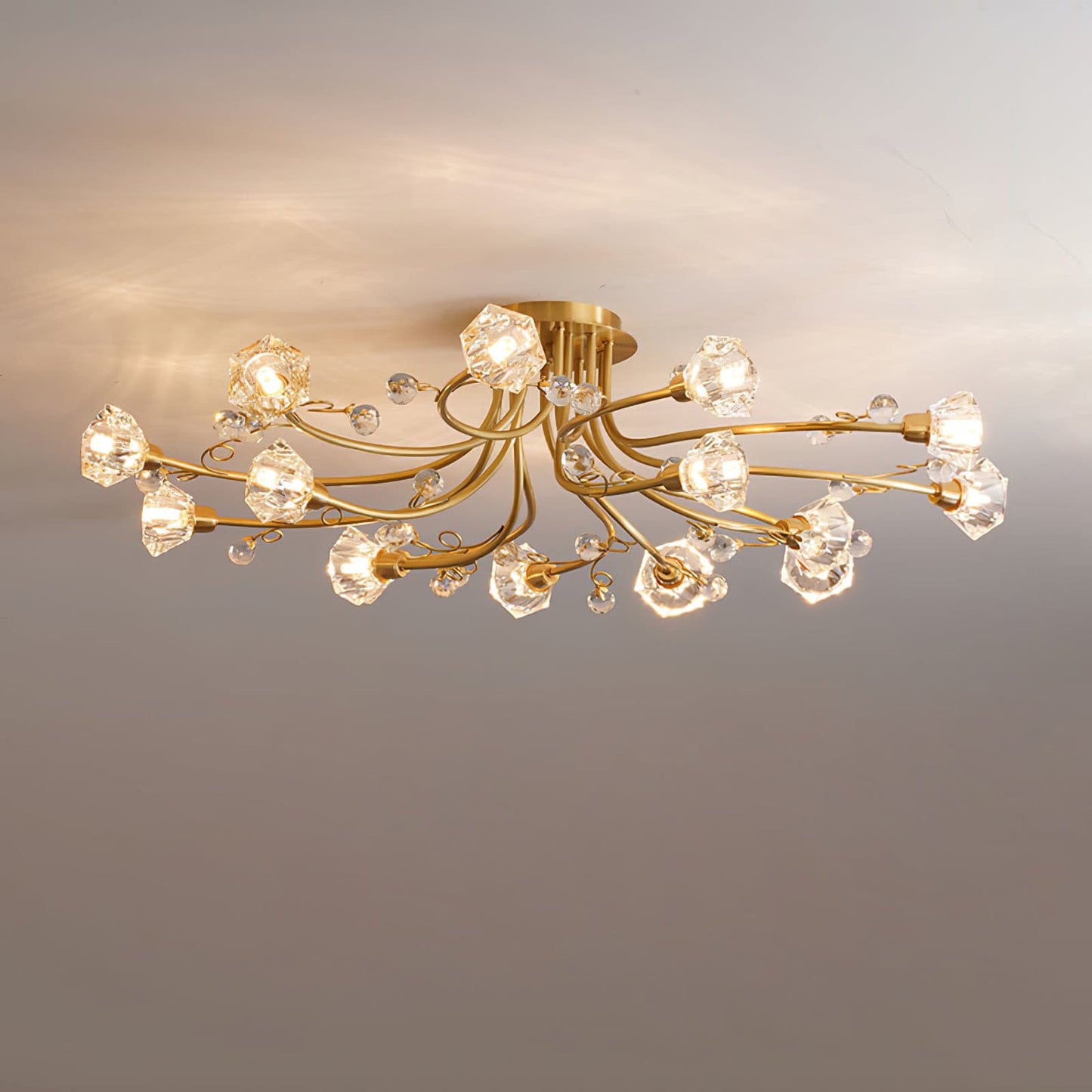 FloralBeam - Elegant Ceiling Lamp