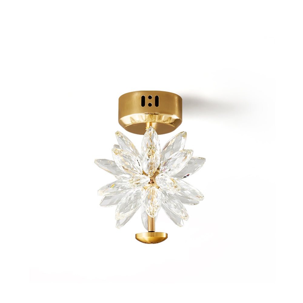 BotanicLuxe - Ceiling Lamp with Floral Theme and Subtle Radiance