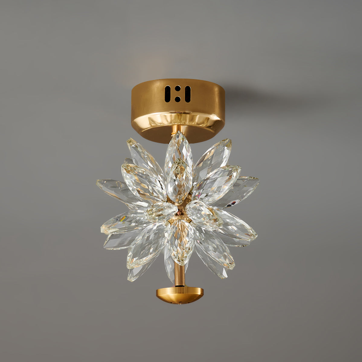 BotanicLuxe - Ceiling Lamp with Floral Theme and Subtle Radiance