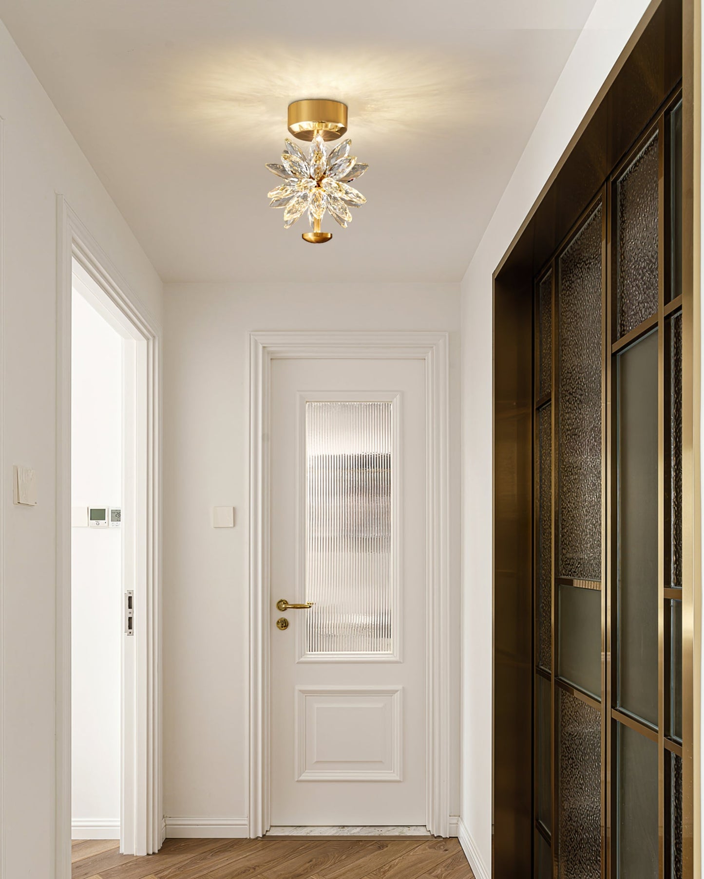 BotanicLuxe - Ceiling Lamp with Floral Theme and Subtle Radiance