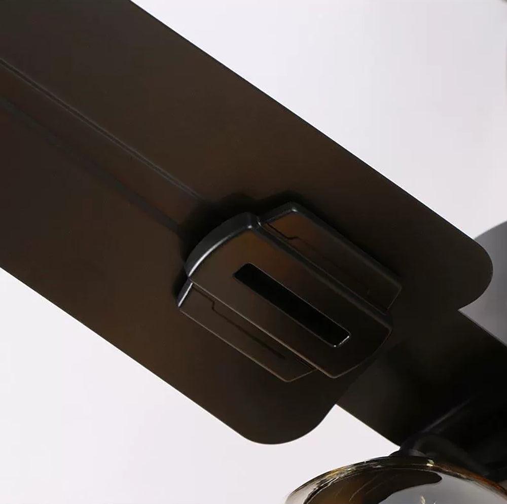SpinAura - Stylish Glass Ceiling Fan